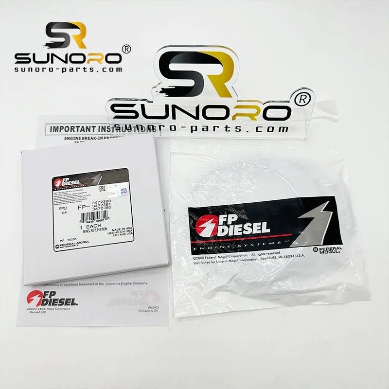 347-2382 347-2381 347-2380 Construction Machinery Parts Piston Ring for 330D C9 Excavator