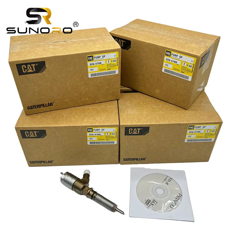 SUNORO 20D Diesel Common Rail Fuel Injectors 10R-7672 320-0680 for C4.4 C6.6 Engine PERKINS 2645A747