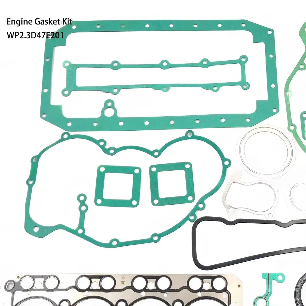 Excavator Engine Gasket Kit for WEICHAI WP2.3D47E201 Diesel Engine Spare Parts Gasket Repair Kit Construction Machinery