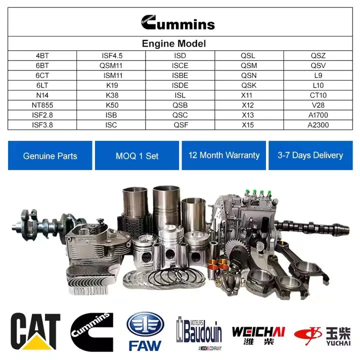 Fast Delivery Fuel Injector 3411766 for 4N14 Diesel Engine Spare Parts Construction Machinery for Excavator Repair