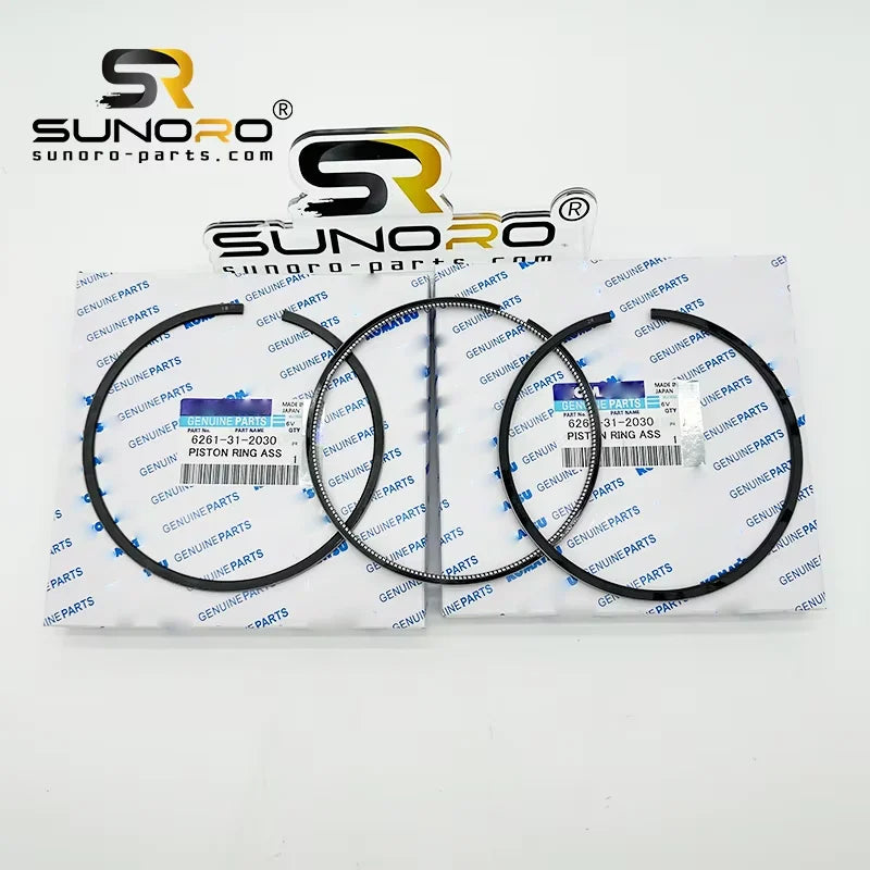 Mechanical Engine Piston Ring 6261-31-2030 Engine Sa6d140e-5 Excavator Pc650-8 Pc600-8 Pc750-8eo Wheel Loader WA500-6