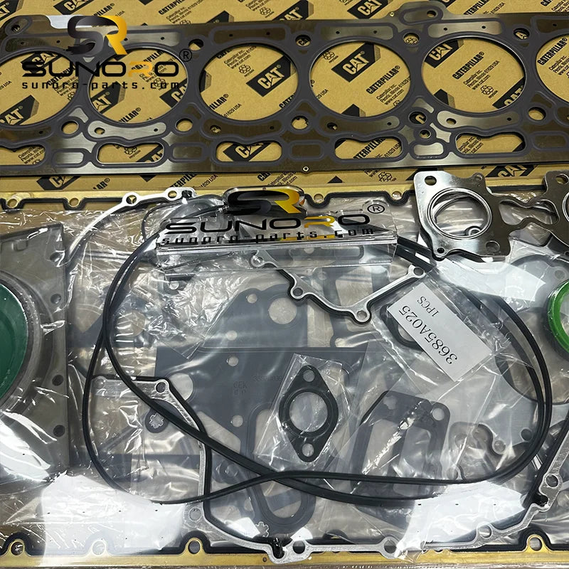 U5LC1106D 388-4707 T412648 232-7449 Cylinder Gasket Set Used Fits for Perkins C7.1 1106D Diesel Engine Spare Parts Supplier