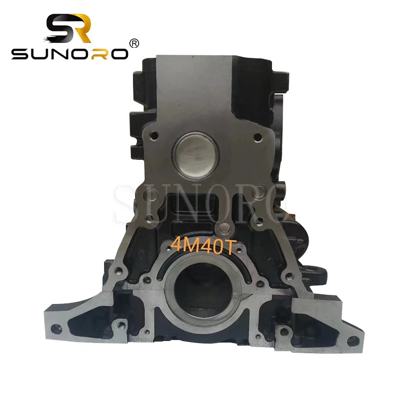 High Quality 4M40 Cylinder Block for MITSUBISHI Excavator Rebuild Kits C4.4 Engine Block