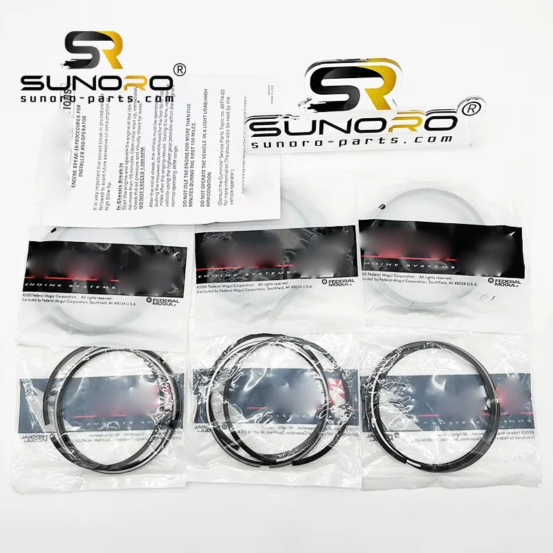 High Quality 178-6543 C6.4 3066 Engine Parts Piston Rings 1786543 Suitable for 320D Excavator
