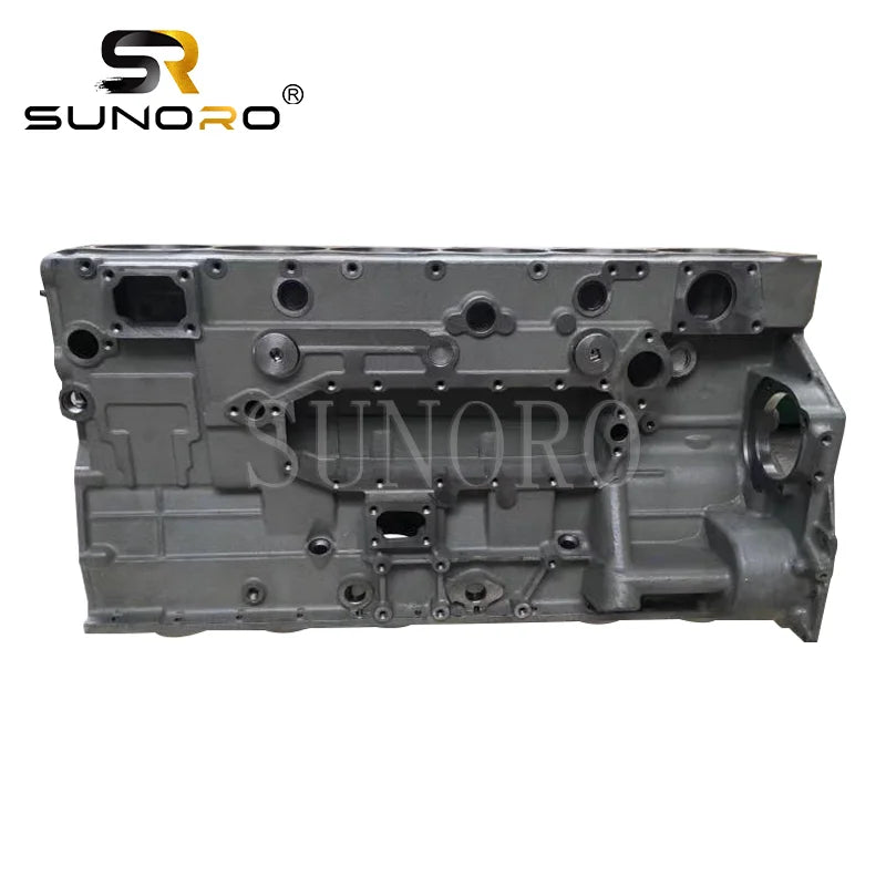 6D125 Model Machinery Engine Parts Including Cylinder Block and Other Components