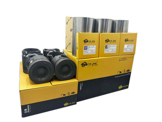 SUNORO Cylinder Liner Kits 1077604 3126 Liner 107-7604 C7 Engine Rebuild Kits 238-2720 238-2698 197-9386 197-9353 150-4621 for Caterpillar 12K 120K 324D 324DL 325 325DL 329 AP-755 C7 Excavator