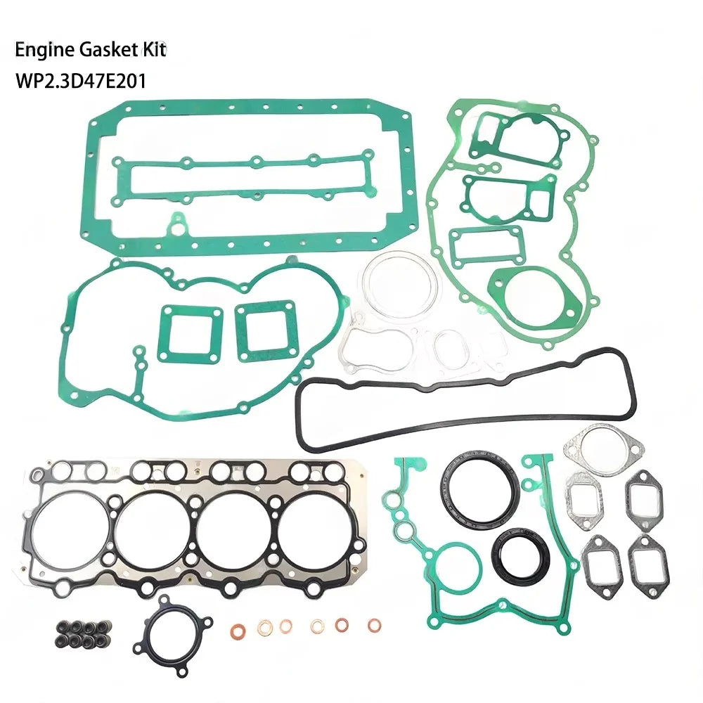 Excavator Engine Gasket Kit for WEICHAI WP2.3D47E201 Diesel Engine Spare Parts Gasket Repair Kit Construction Machinery