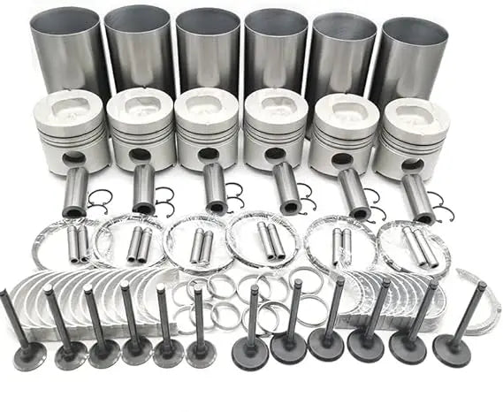 Excavator Spare Parts Liner Kit Piston Ring Valves Engine Bearing Nozzle D7D Overhaul Rebuild Kit  EC240BLC/R EC290BLC