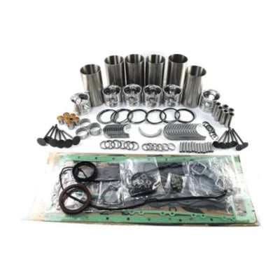 Excavator Spare Parts Engine Parts Liner Kit Piston Ring Valves Engine Bearing D6E Overhaul Rebuild Kit for  EC200BLC