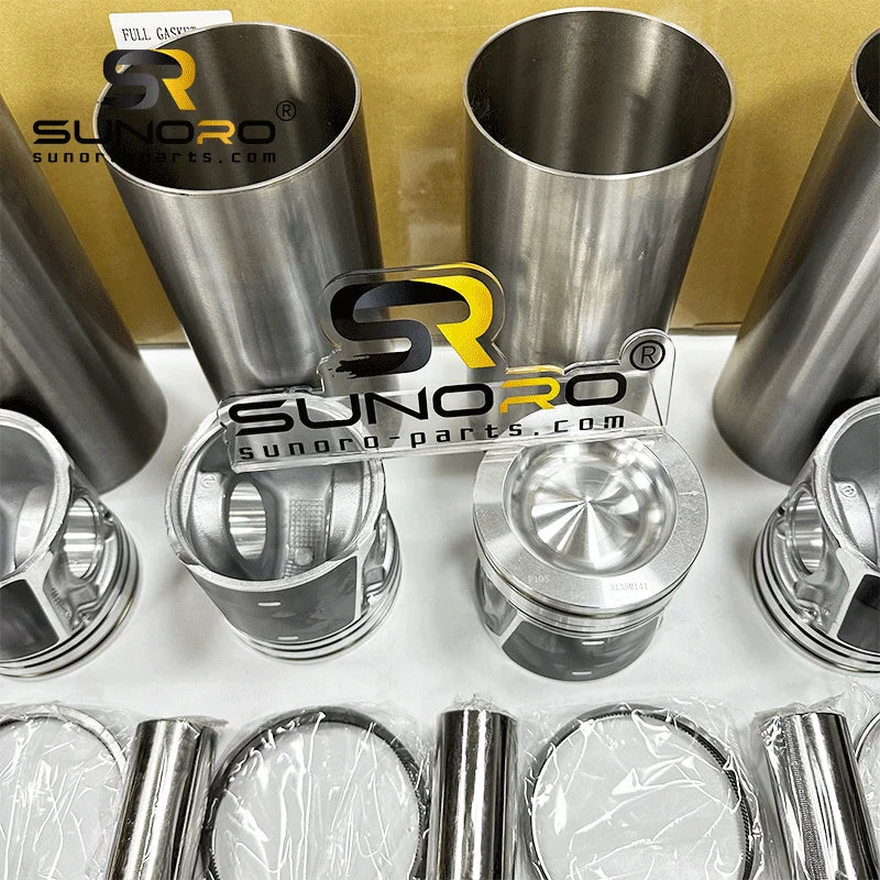 Factory Price CAT Engine Spare Parts C6.6 C4.4 3306 3406 C9.3 C13 C9 C7.1 C11 C15 Liner Kit Overhaul Repair Kit for Caterpillar