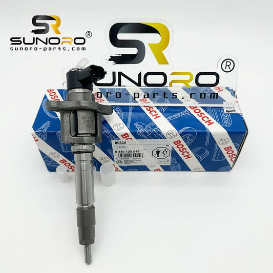 ME223750 SY215 Excavator Fuel Injector 4M50 Engine Diesel Injector Common Rail 0445120048 FPR for Construction Machinery Parts