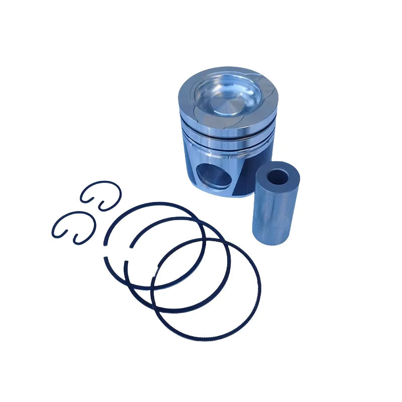 Excavator Piston and Ring Kit Set Assy 612600030017 for WEICHAI WD618 WD12 Diesel Engine Spare Parts Construction Machinery
