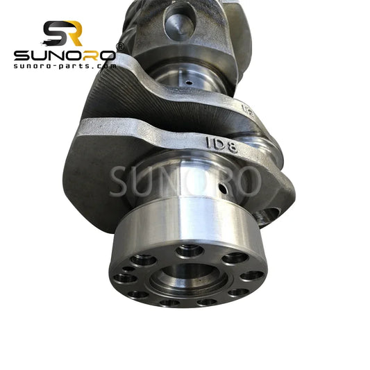 P11C Crankshaft P11C Construction Machinery Flat Head With Teeth 13400-2073 for Hi-no Tr-uck Engine