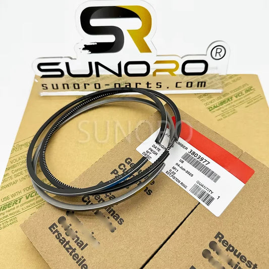 Excavator M11 ISM11 QSM11 Diesel Engine Piston Ring Assembly 3803977 for M11 Engine