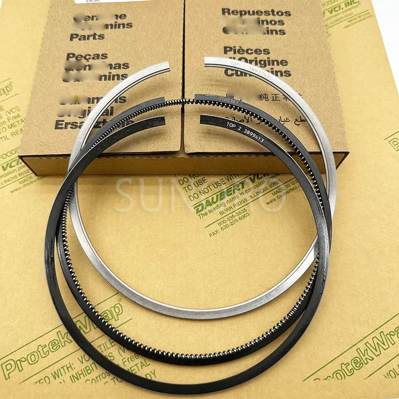 Excavator M11 ISM11 QSM11 Diesel Engine Piston Ring Assembly 3803977 for M11 Engine