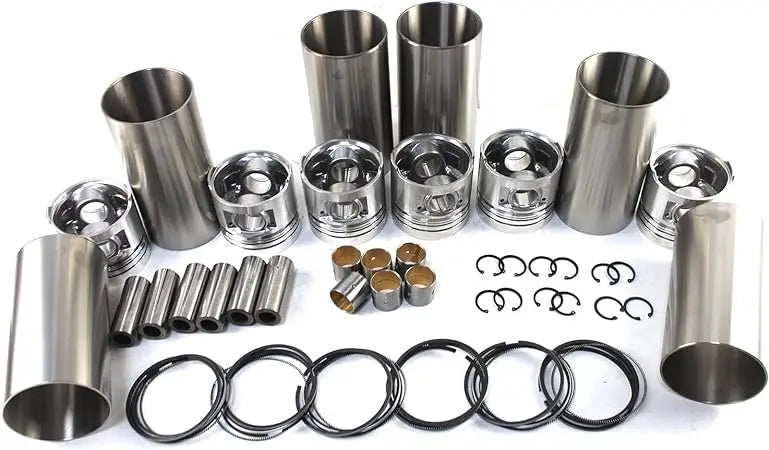 Excavator Spare Parts Engine Parts Liner Kit Piston Ring Valves Engine Bearing D6E Overhaul Rebuild Kit for  EC200BLC