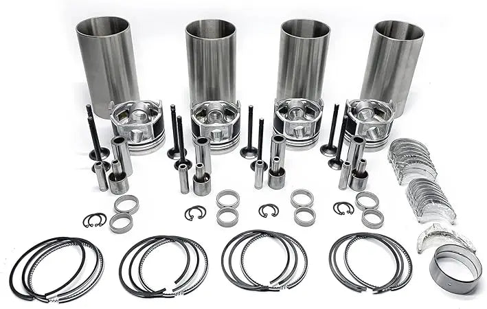 Excavator Spare Parts Engine D4D Liner Kit Piston Ring Valves Bearing Overhaul Rebuild Kit for  EC120BLC EC135B EC140BLC