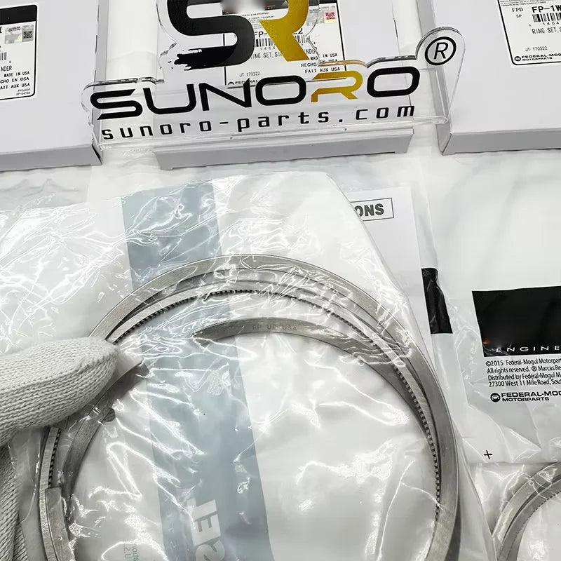 Engine Piston Ring Assembly 1W-8922 FP 3406 3408 7s9404 9s3068 211-4321 8n0822 Construction Machinery Parts