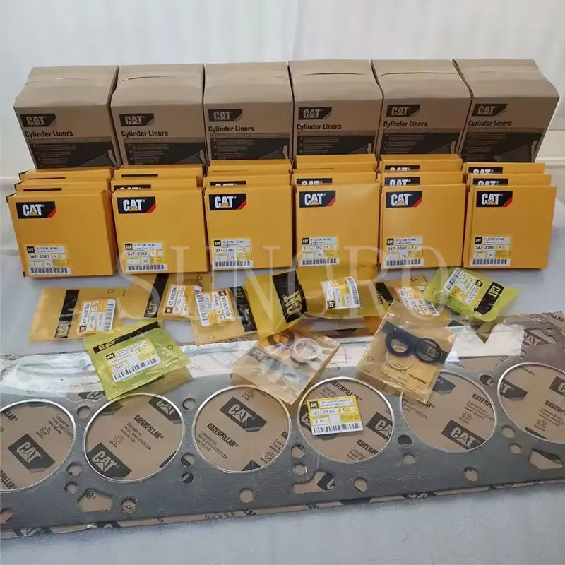High Quality E320D Excavator Overhaul Gasket Kit C6.4 C6.6 C7 C10 C13 C15 C18 Engine Parts Repair Kit Liner Kits