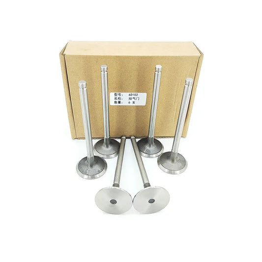 High Quality Parts 6736-41-4110 6736-41-4210 Exhaust Valve Assy 4D102 6D102 Komatsu Excavator Engine Parts