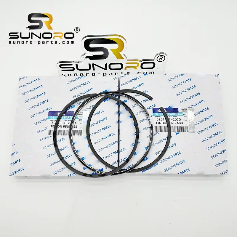 Mechanical Engine Piston Ring 6261-31-2030 Engine Sa6d140e-5 Excavator Pc650-8 Pc600-8 Pc750-8eo Wheel Loader WA500-6