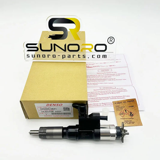 For Isuzu Construction Machinery Parts 4HK1 6HK1 Diesel Fuel Injector Assembly 095000-0641 095000-0640 8-98280697-1 095000-0642