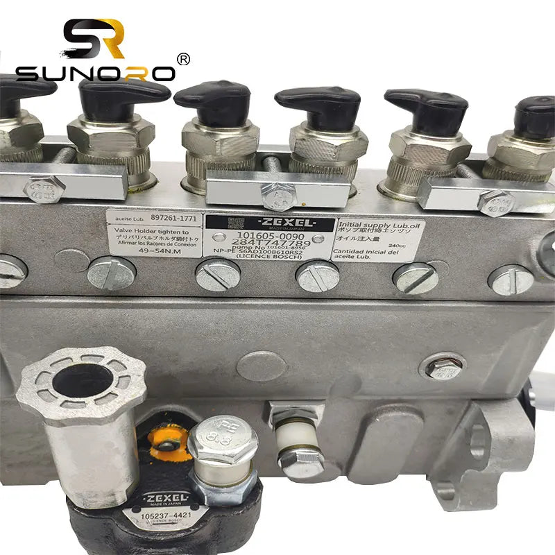 SUNORO OEM Quality Isuzu 6BG1 6BG1T Engine Injection Pump Assembly 115603-3950 1-15603395-0 Injection Pump 101605-0090
