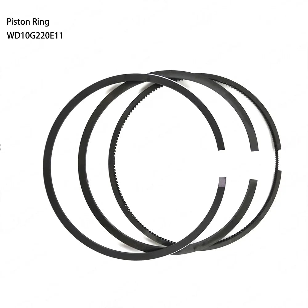 Spot Goods Piston Ring for WEICHAI WD10G220E11 Diesel Engine Spare Parts Piston Kit Construction for Excavator Repair