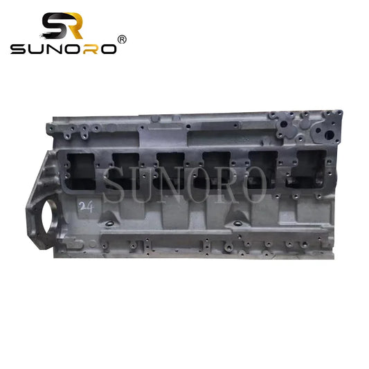 6D125 Model Machinery Engine Parts Including Cylinder Block and Other Components