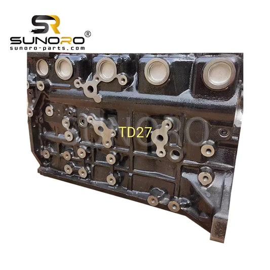 6mm Bore 4-cylinder diesel Engine TD27 Cylinder Block 242F1-00101 TD Series Engine Modified for Excavator