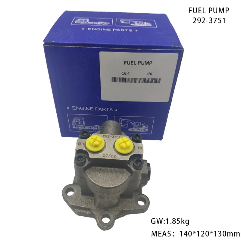 C6.4 Fuel Pump for E320D E312D E325D C6.4 326-4635 Fuel Transfer Pump Excavator Engine Parts