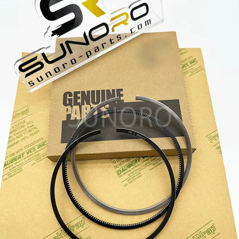 Excavator M11 ISM11 QSM11 Diesel Engine Piston Ring Assembly 3803977 for M11 Engine